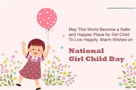 National Girl Child Day 2023 Quotes, Images, Messages, Greetings, Posters, Banners, Slogans ...