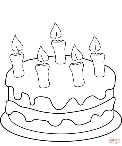 Torta Di Compleanno Disegno Perutkusakit