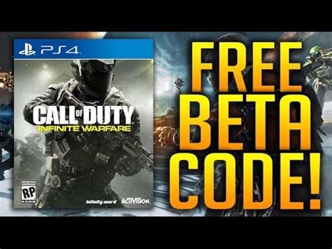 FREE IW BETA CODES HOW TO GET FREE 100 INFINITE WARFARE BETA CODES