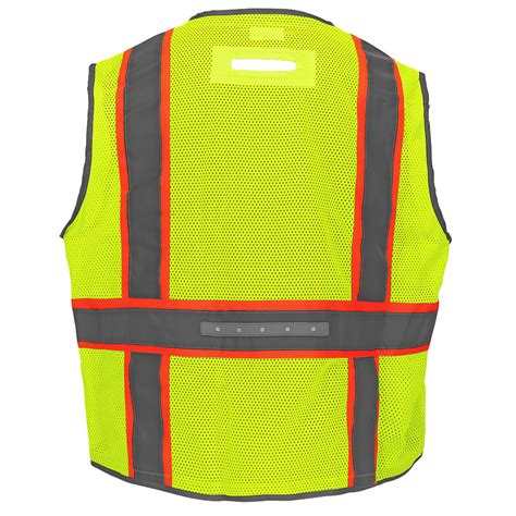 Lighted Safety Vests Illuminating Or Led