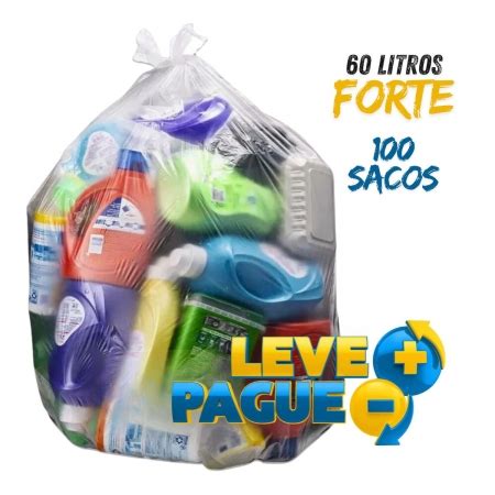 Sacos Para Lixo Transparente