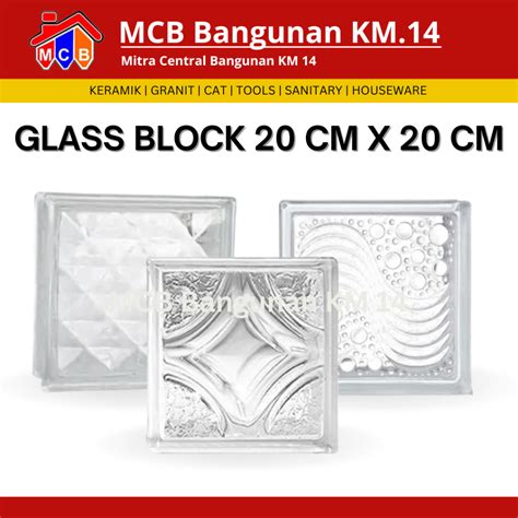 Jual Glass Block Mulia Blok Kaca Dinding Shopee Indonesia