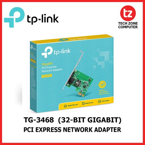 TP Link TG 3468 1000Mbps 100 10 Gigabit PCI Express Network Adapter LAN