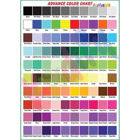 New ♚☂ Educational Wall Chart Learning Materials A4 Size Laminated