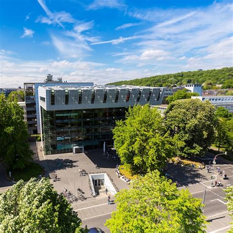 Premium Photo | A aerial view of the rwth aachen university campus at ...