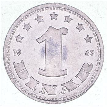 1963 Yugoslavia 1 Dinar Property Room