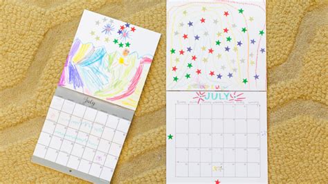 Create A Kids Calendar In Two Ways Crafts Pbs Kids For Parents