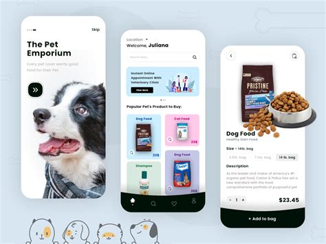 Pet Food App By MQoS UI UX For MultiQoS On Dribbble