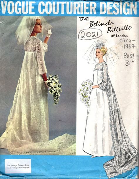 1967 Vintage Vogue Sewing Pattern B31 Dress 2021 Belinda Etsy