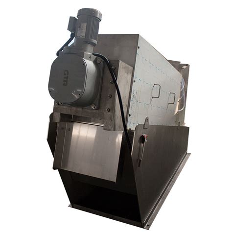 Stainless Steel Sludge Dewatering Machine Durable Sludge Dewatering Press