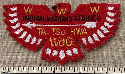 VTG OA TA TSU HWA LODGE 138 Order Of The Arrow Flap PATCH Indian