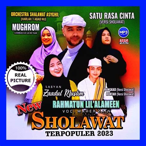 KASET CD MP3 LAGU SHOLAWAT NABI MERDU TERBARU - KASET MP3 LAGU SHOLAWAT TERBARU 2023 - KASET MP3 ...