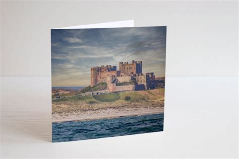 Bamburgh Castle Greetings Card 86t Paula Beaumont Adventures