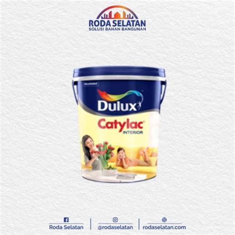 Promo Cat Tembok Dulux Catylac Interior Putih 1501 5kg Diskon 23 Di