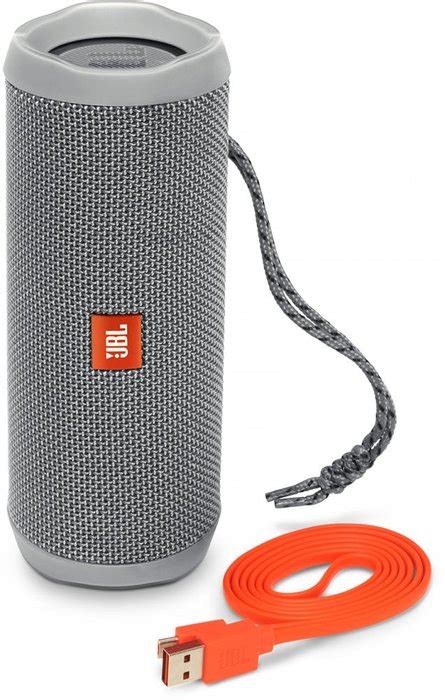 Портативная акустика JBL Flip 4 Grey в магазине Энергобум с доставкой ...