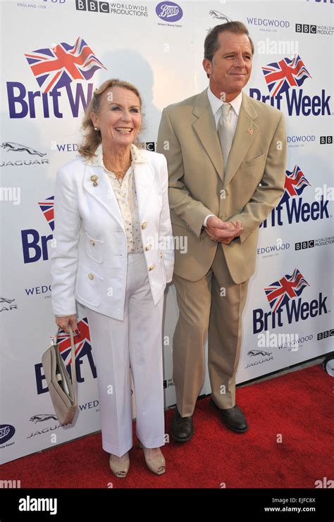 Los Angeles Ca April 23 2013 Juliet Mills And Husband Maxwell