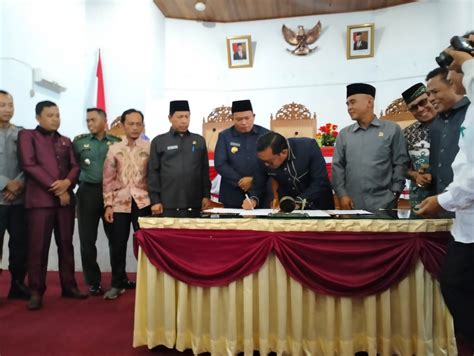 Delapa Fraksi Setujui Apbd Perubahan Tahun Garuda Daily