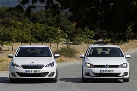 Comparativa Peugeot 308 Vs Volkswagen Golf