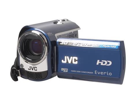 Jvc Everio Gz Mg330 Blue 16 Ccd 27112k Lcd 35x Optical Zoom 30gb