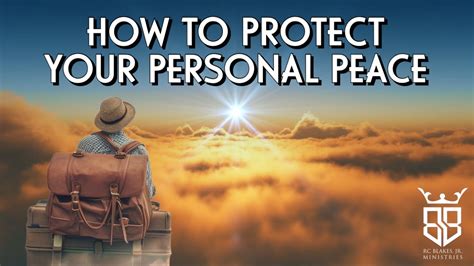 HOW TO PROTECT YOUR PERSONAL PEACE By Bishop RC Blakes Jr YouTube