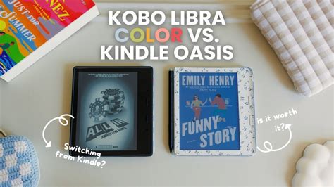 Kobo Libra Color Vs My Kindle Oasis In Depth Review Comparison And