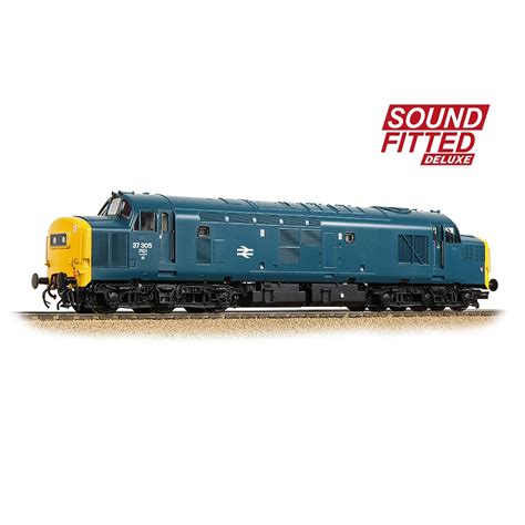 Bachmann Europe Plc Class 37 0 Centre Headcode 37305 Br Blue