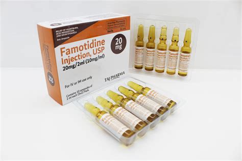 Famotidine 20mg Injection GMP Approved Manufacturer In PAN India Taj