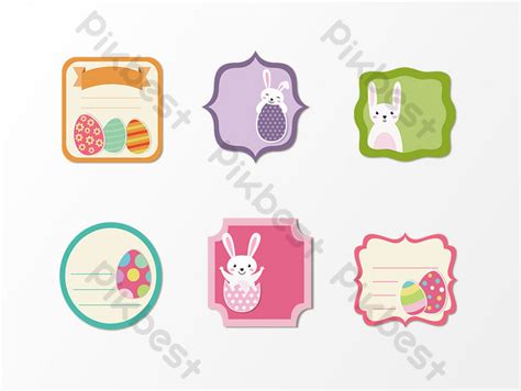 Colorful Easter Border Design PNG Images | AI Free Download - Pikbest