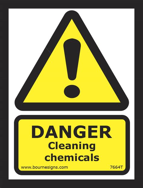 337664 Sign Vinyl Self Adhesive 7664 200x150mm Warning Clean Chem Impa Code Search By Shipserv