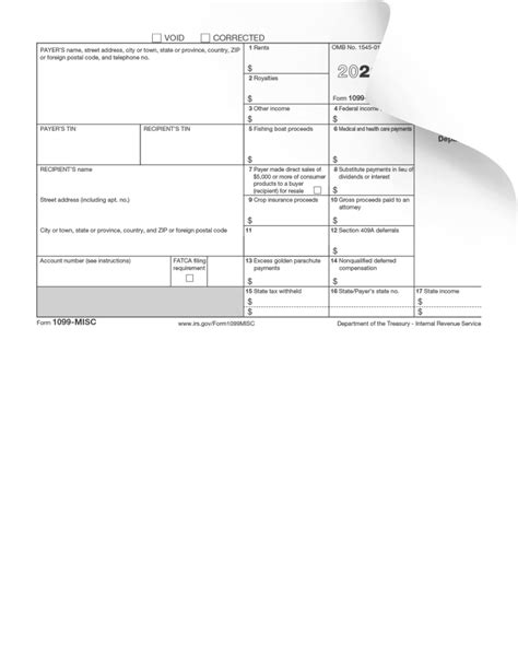 Fillable Form 1099 Misc 2023 - Fillable Form 2024