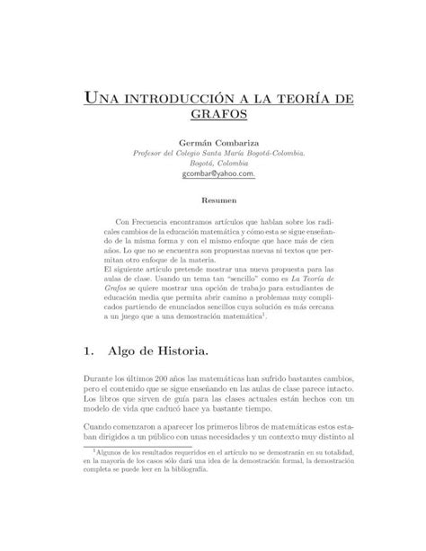 PDF UNA INTRODUCCION A LA TEOR IA DE GRAFOS 2017 3 2 Grafos