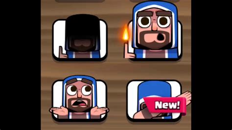 Clash Royale All Blue Hoodie Wizard Emotes Animations And Sounds