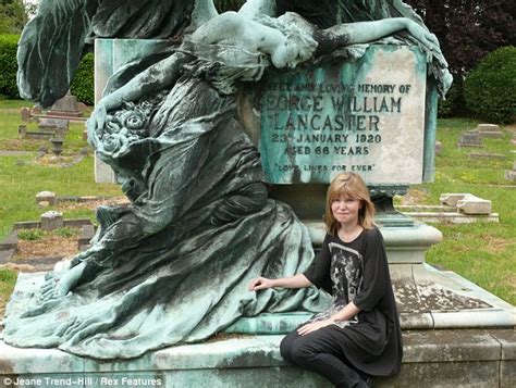 Headstone Hunter Jeane Trend Hill Dresses As Victorian Mourner Visits