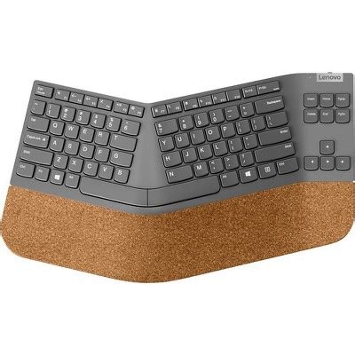 Lenovo Go Wireless Split Keyboard - Us English - Wireless Connectivity - 2.40 Ghz - English (us ...