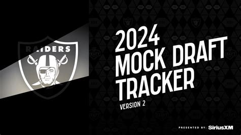 Raiders 2024 Mock Draft Tracker 2 0 Adding To The Trenches And