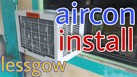 Aircon Installation Paano Mag Kabit Ng Aircon Diy Aircon