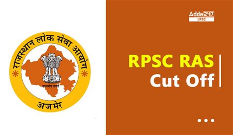 RPSC RAS Prelims Cut Off 2023 Out Category Wise Marks