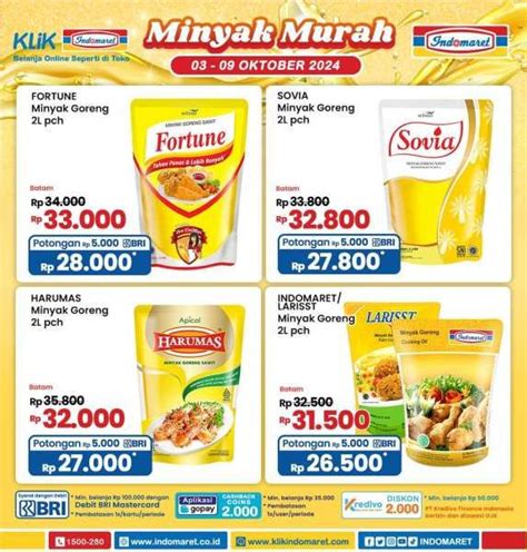 Promo Minyak Goreng Di Superindo Sampai Alfamart Weekend Beli Tropical