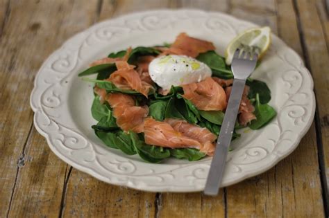 As Minhas Receitas Salada De Espinafres Salm O Fumado E Queijo Creme