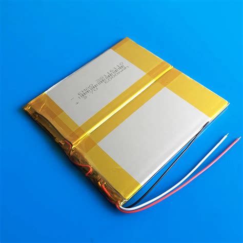 3 7V 6000mAh Rechargeable Polymer Lithium Lipo Combination Battery For