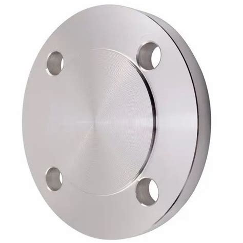 Round Astm A105 Stainless Steel Blind Flange Size 5 10 Inch At Rs 450kilogram In Mumbai