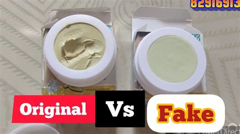 Original Vs Fake Goree Beauty Cream Youtube