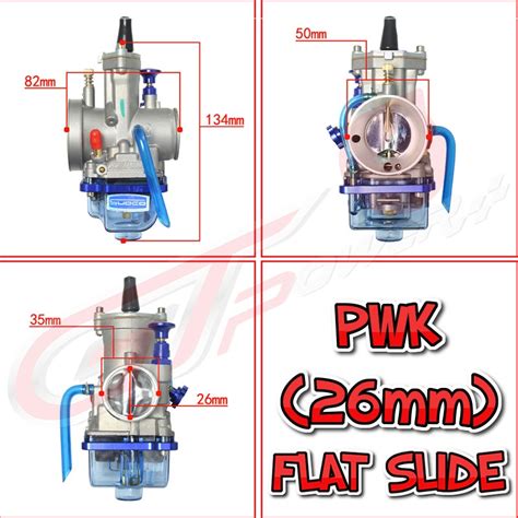 Keihin Sudco Racing Carburator Flat Carb Pwk Mm Mm Mm Mm