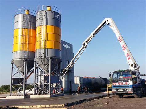 Ready Mix Concrete Plant For Sale M H Indonesia Aimix Group