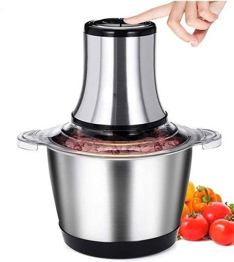 Edcv Meat Mincer Electric Meat Grinder Blender Mincer Mixer Liter