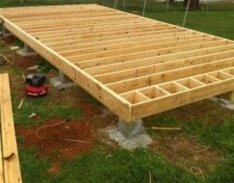 Floor Joist Spacing Shed