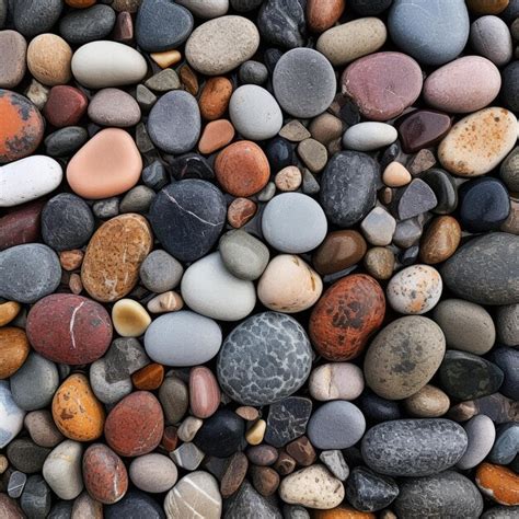 Premium AI Image Closeup Of Gravel Texture