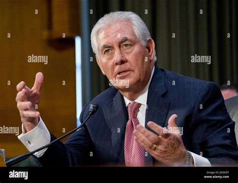 Rex Wayne Tillerson Former Chairman And Chief Executive Officer Of