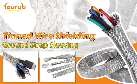 Amazon Flat Tinned Copper Wires Shielding Sleeving Wire Cable