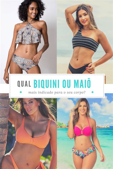 Biquinis E Maios Para Cada Tipo De Corpo Suellen Sartorato Biquini